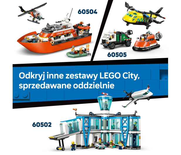 LEGO CITY 60503 Helikopter straży przybrzeżnej - 1473519 - zdjęcie 5